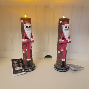 New Disney Nightmare Before Christmas  Santa Candle Light